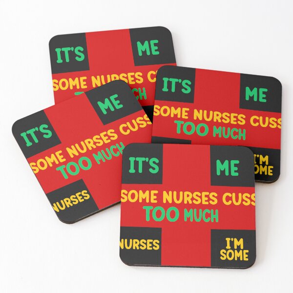 Item preview, Some nurses Cuss Too Much  designed and sold by mauryaart563.