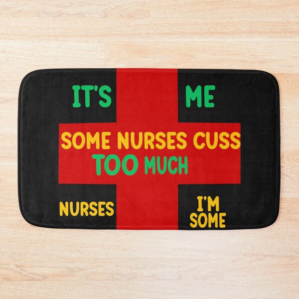 Item preview, Some nurses Cuss Too Much  designed and sold by mauryaart563.