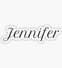 Jennifer: Stickers | Redbubble
