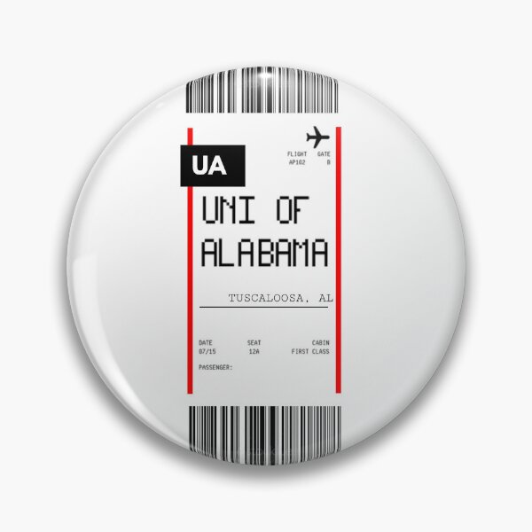 Item preview, ALABAMA boarding pass designed and sold by l17m04.
