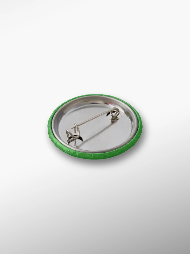 Thumbnail 2 von 3, Button, Wageningen Green Plain color  designt und verkauft von SolidColor.