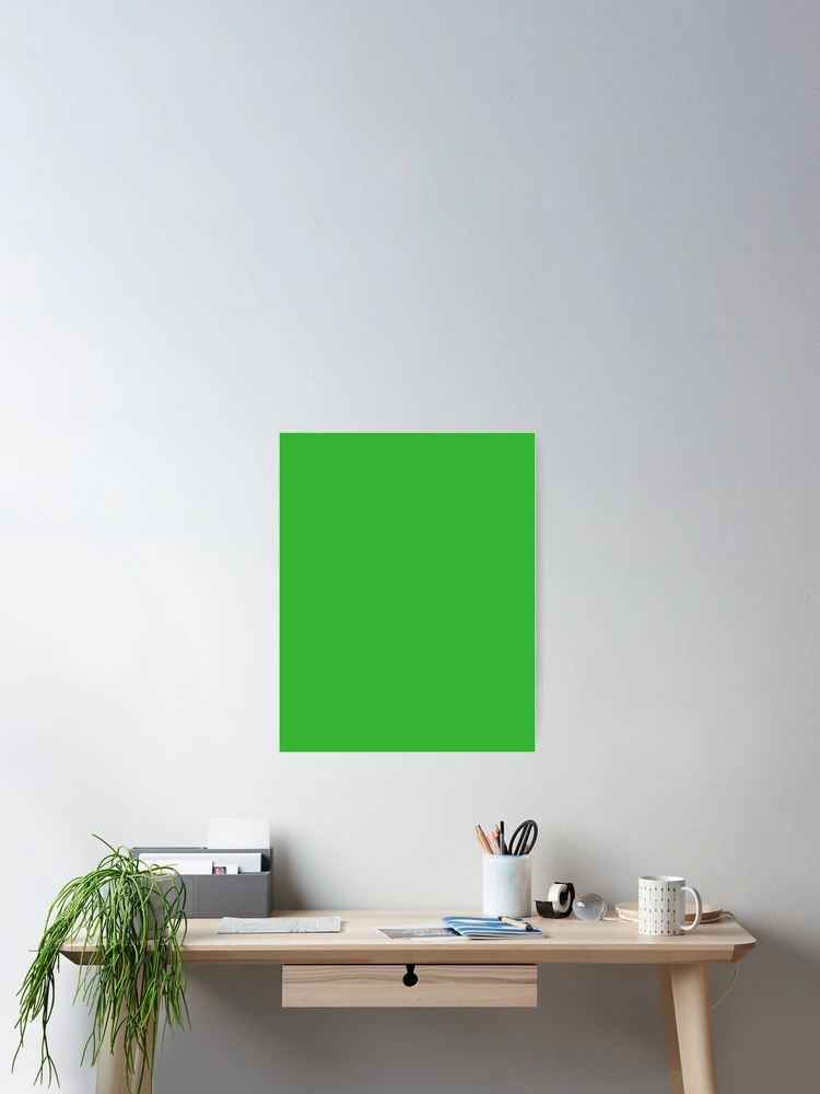 Thumbnail 2 von 3, Poster, Wageningen Green Plain color  designt und verkauft von SolidColor.