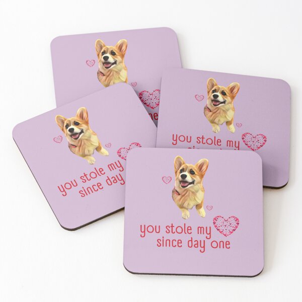 Item preview,  corgi you stole my heart since day one valentine designed and sold by vietmix.
