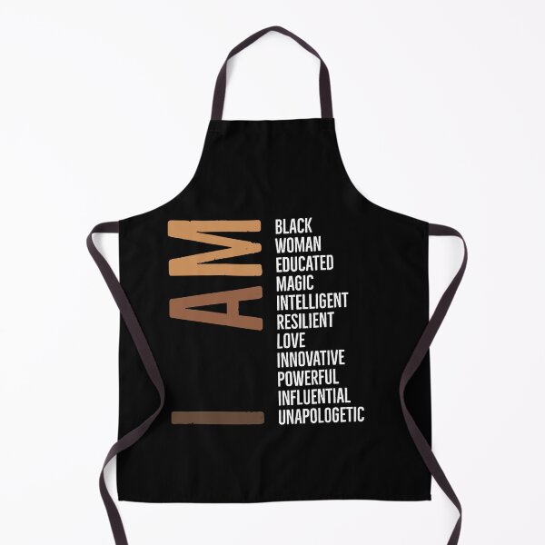 Item preview, I am Black woman educated magic intelligent resilient love innovative powerful influential unapologetic black history month designed and sold by Tarun Bisht.