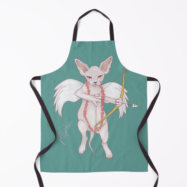 Item preview, Just Call Me Cupid Sphynx Cat - Valentines Day designed and sold by ViewerEqualsPhoton.
