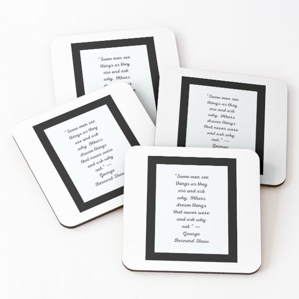 Item preview, Geprge Bernard Shaw Quote designed and sold by Romper65.