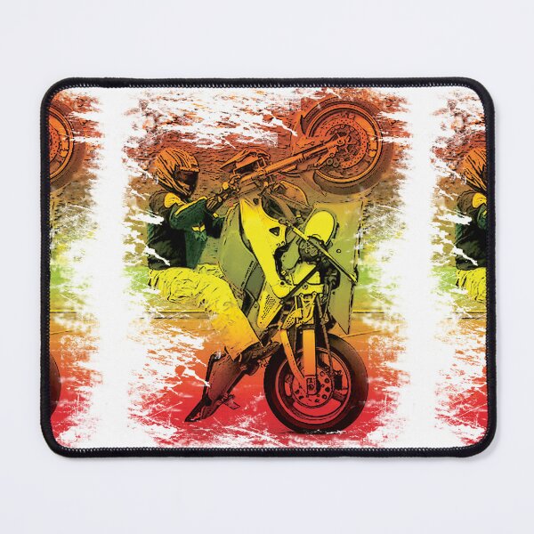 Item preview, 12 o'clock wheelie in scorching background designed and sold by Waves.
