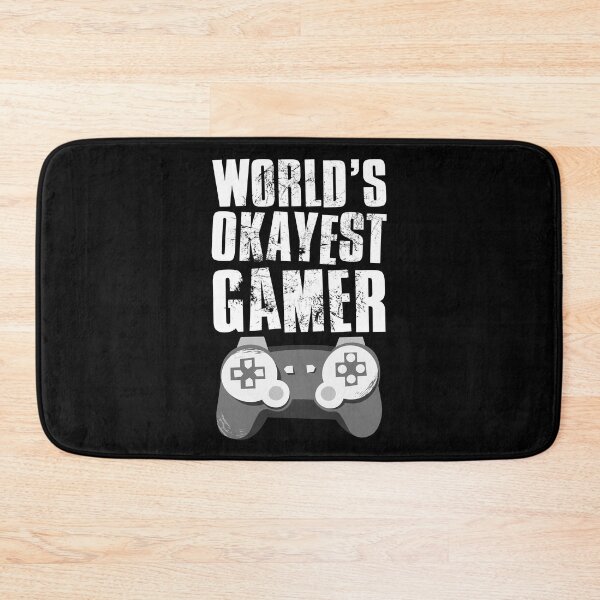 Item preview, Worlds Okayest Gamer, Gamer Gift Idea designed and sold by FNStuff.