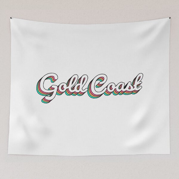 Item preview, Gold Coast Retro Script designed and sold by modeoftravel.