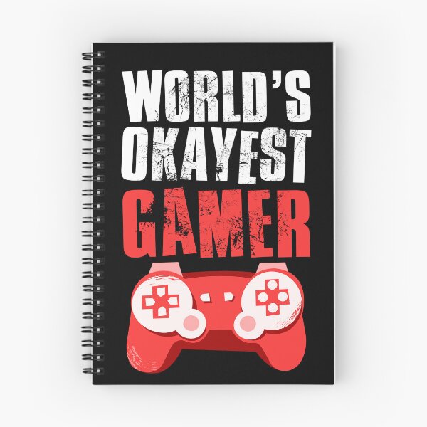 Item preview, Worlds Okayest Gamer, Gamer Gift Idea designed and sold by FNStuff.