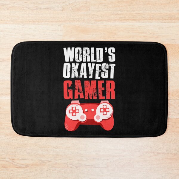 Item preview, Worlds Okayest Gamer, Gamer Gift Idea designed and sold by FNStuff.