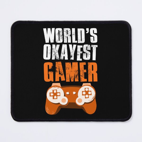 Item preview, Worlds Okayest Gamer, Gamer Gift Idea designed and sold by FNStuff.
