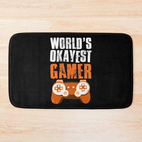 Item preview, Worlds Okayest Gamer, Gamer Gift Idea designed and sold by FNStuff.