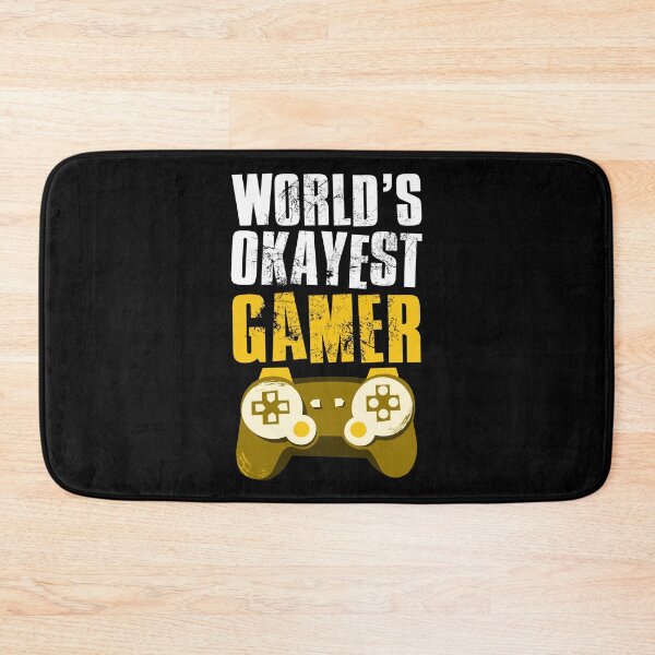 Item preview, Worlds Okayest Gamer, Gamer Gift Idea designed and sold by FNStuff.