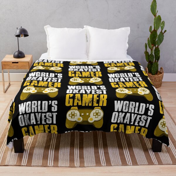 Item preview, Worlds Okayest Gamer, Gamer Gift Idea designed and sold by FNStuff.