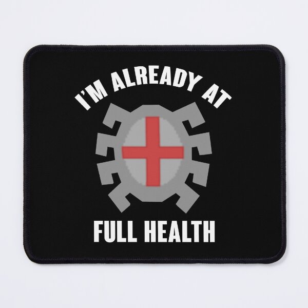 Item preview, I'm Already At Full Health - Spider-Man PS1 2000 Meme Health (white text) designed and sold by Anganoff.