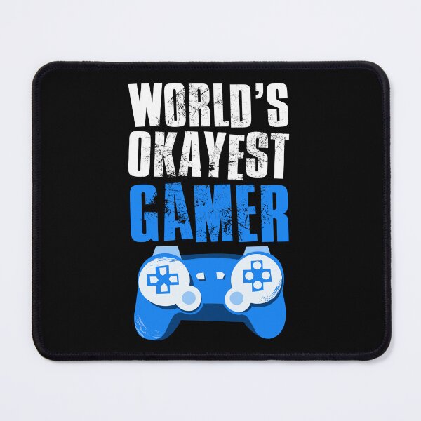 Item preview, Worlds Okayest Gamer, Gamer Gift Idea designed and sold by FNStuff.