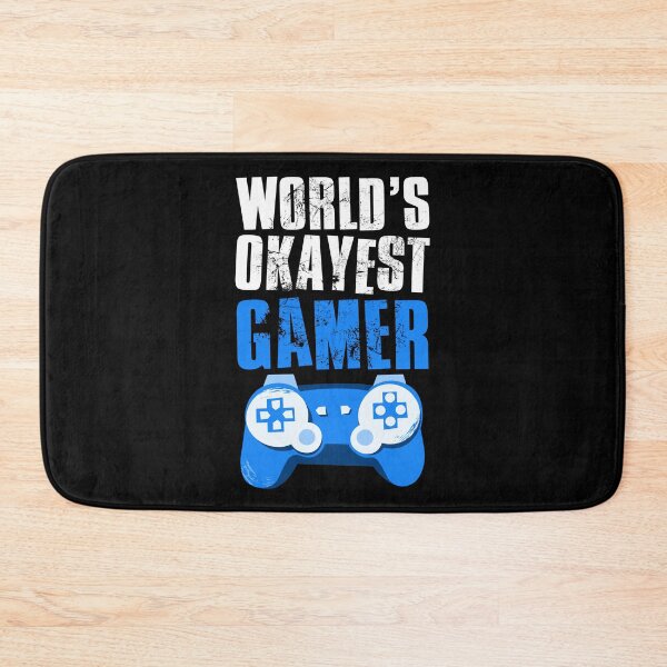 Item preview, Worlds Okayest Gamer, Gamer Gift Idea designed and sold by FNStuff.