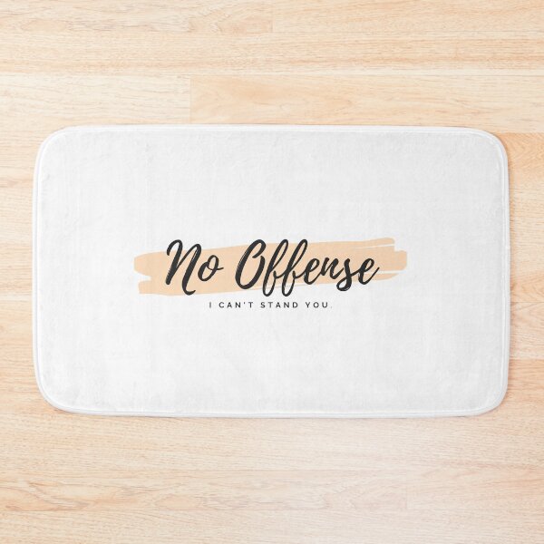 Item preview, No offense but i can't stand you-Rude designed and sold by Creative Life.