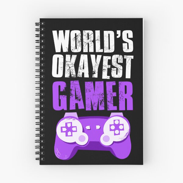 Item preview, Worlds Okayest Gamer, Gamer Gift Idea designed and sold by FNStuff.