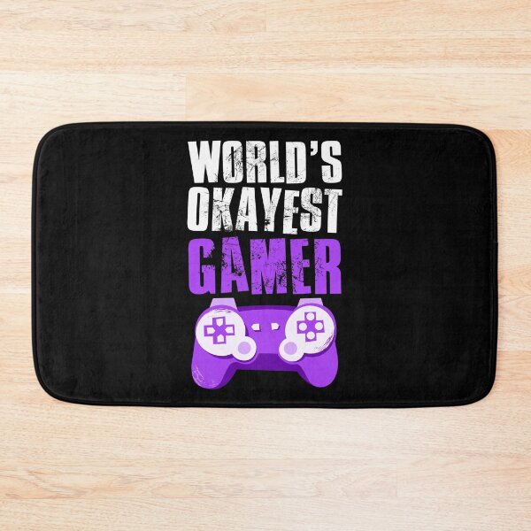 Item preview, Worlds Okayest Gamer, Gamer Gift Idea designed and sold by FNStuff.