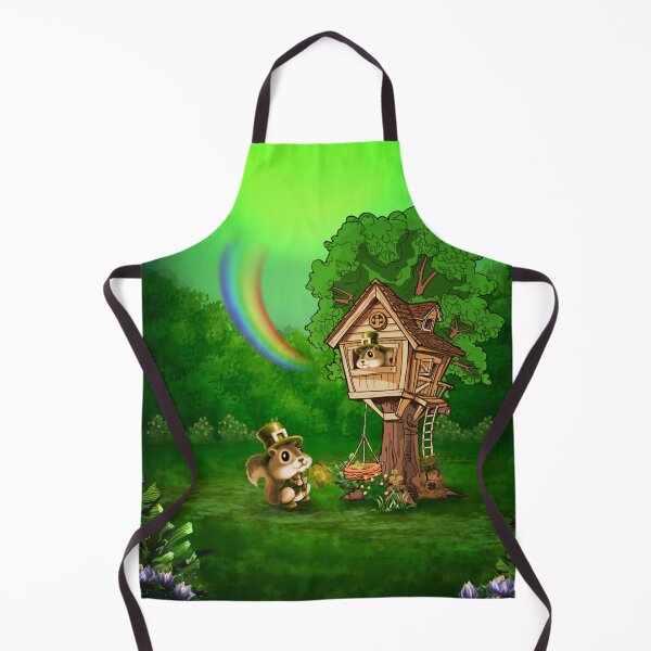 Item preview, Cute St.patrick's day, little couple squirrel designed and sold by nicky2342.