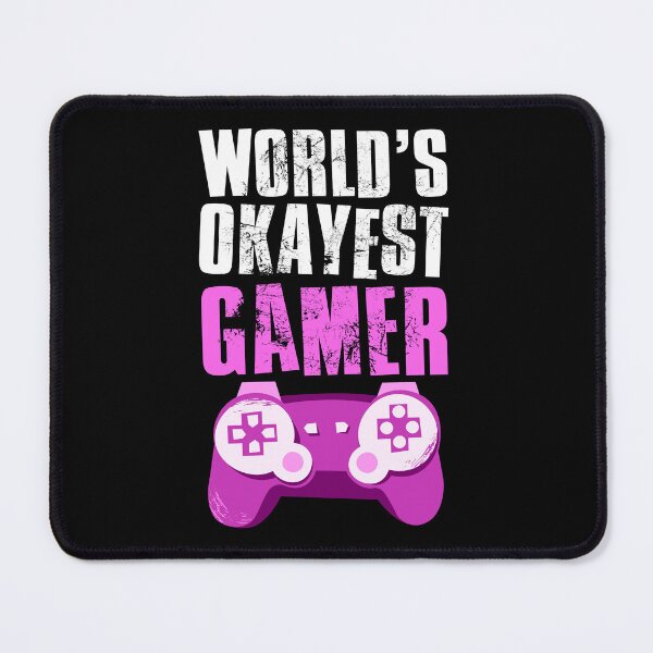 Item preview, Worlds Okayest Gamer, Gamer Gift Idea designed and sold by FNStuff.