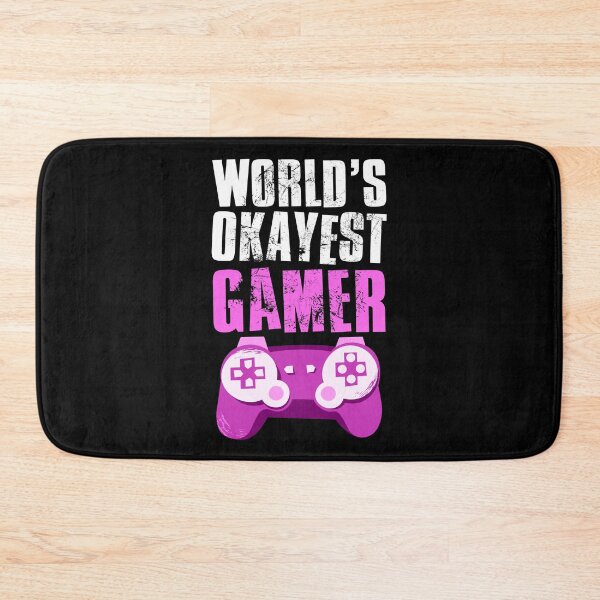 Item preview, Worlds Okayest Gamer, Gamer Gift Idea designed and sold by FNStuff.