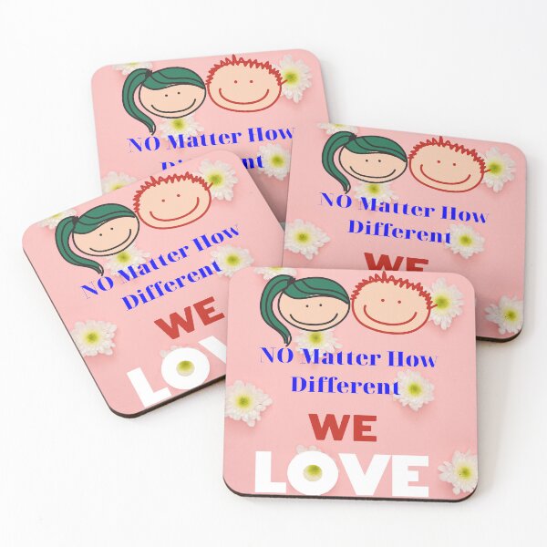 Item preview, NO MATTER HOW DIFFERENT WE LOVE designed and sold by ChristCentered.