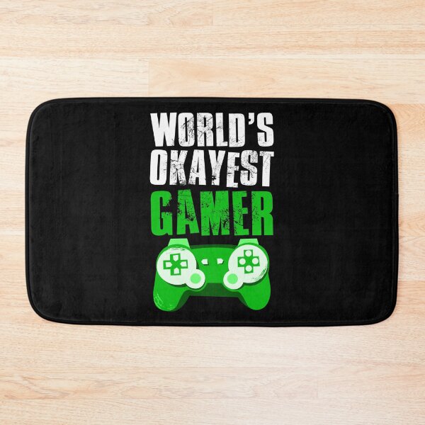 Item preview, Worlds Okayest Gamer, Gamer Gift Idea designed and sold by FNStuff.