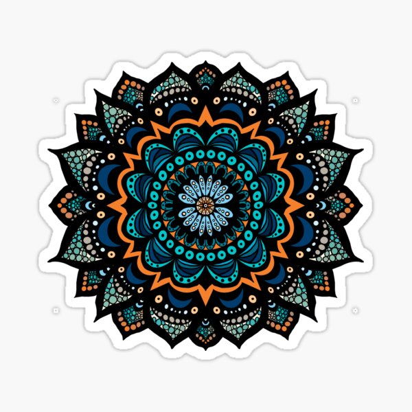 Mandala 2 Sticker