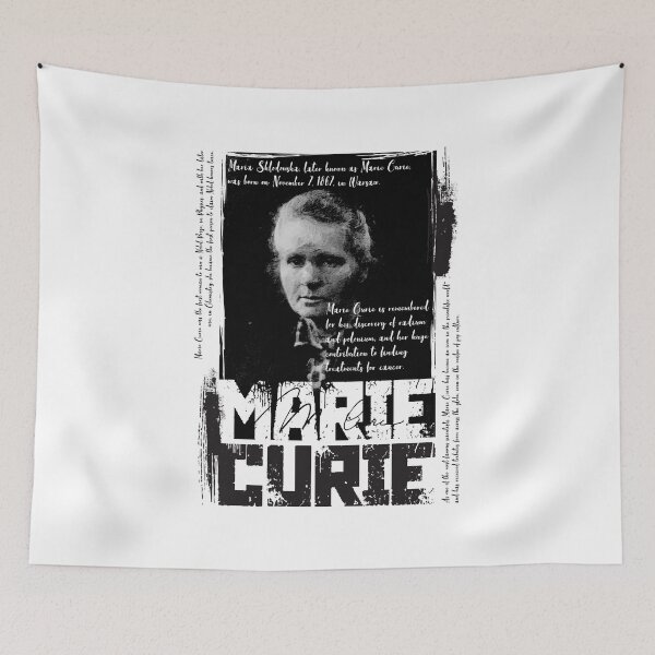 Item preview, Marie Curie designed and sold by Insomnia Project.