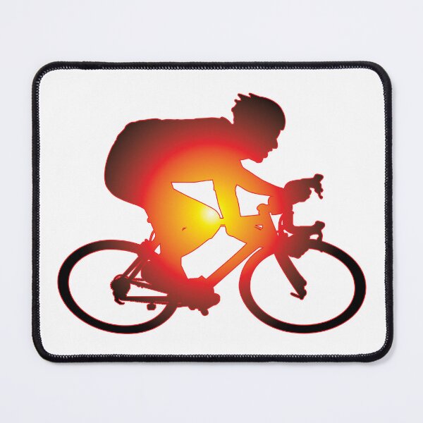 Item preview, Sunset Bicycle Rider designed and sold by Waves.