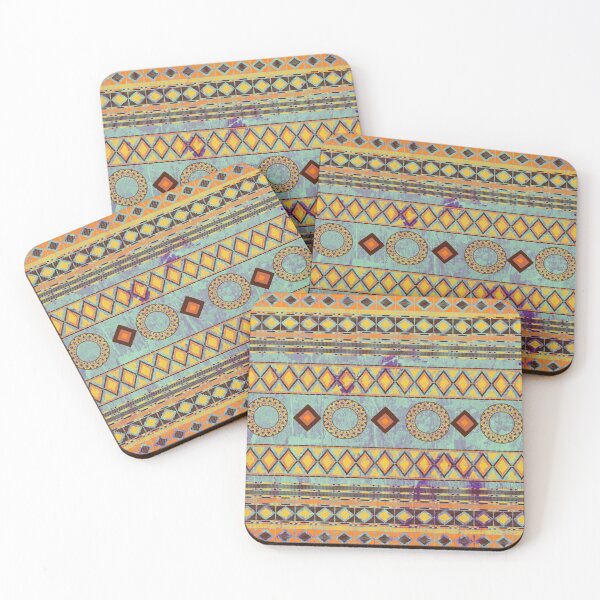 Item preview, Teal  Afrocentric Pattern designed and sold by House of Hartz by: Dominique11.