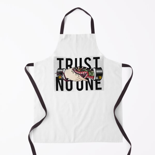 Item preview, trust no one tattoo designed and sold by cat poe.
