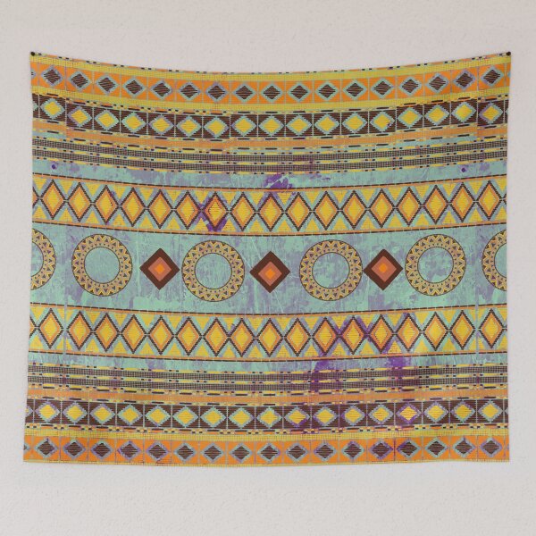 Item preview, Teal  Afrocentric Pattern designed and sold by House of Hartz by: Dominique11.