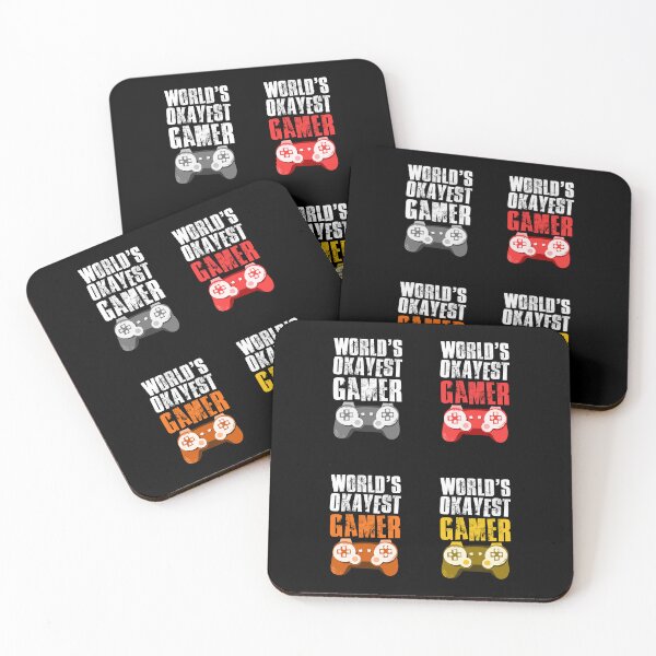 Item preview, Worlds Okayest Gamer, Gamer Gift Idea, Sticker Pack designed and sold by FNStuff.