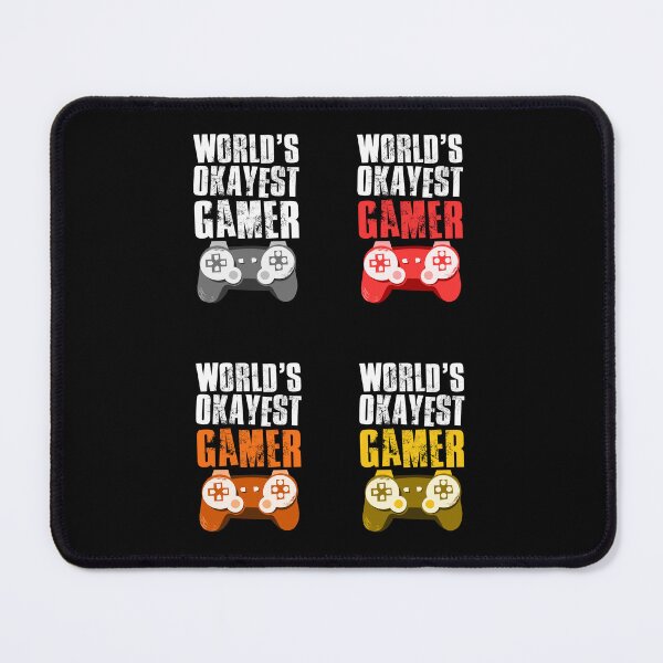 Item preview, Worlds Okayest Gamer, Gamer Gift Idea, Sticker Pack designed and sold by FNStuff.