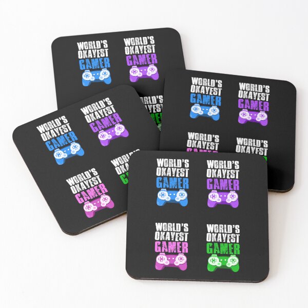 Item preview, Worlds Okayest Gamer, Gamer Gift Idea, Sticker Pack designed and sold by FNStuff.