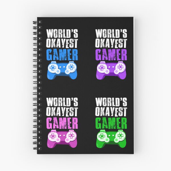 Item preview, Worlds Okayest Gamer, Gamer Gift Idea, Sticker Pack designed and sold by FNStuff.