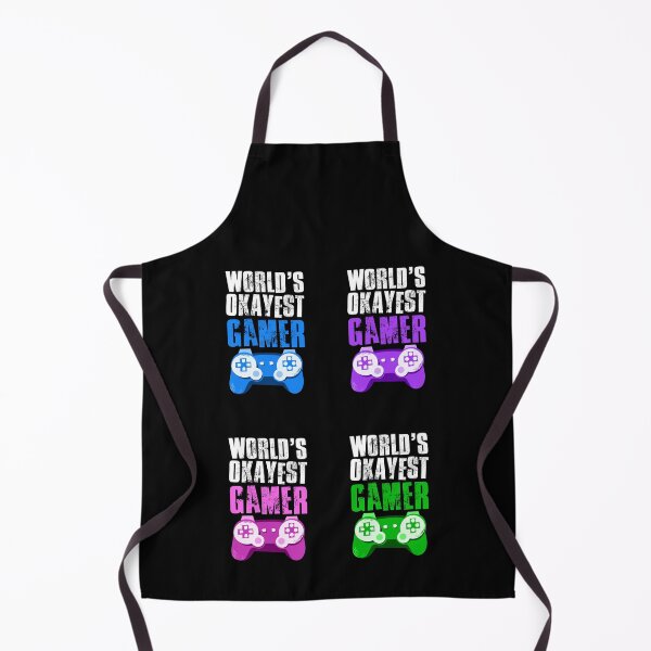 Item preview, Worlds Okayest Gamer, Gamer Gift Idea, Sticker Pack designed and sold by FNStuff.