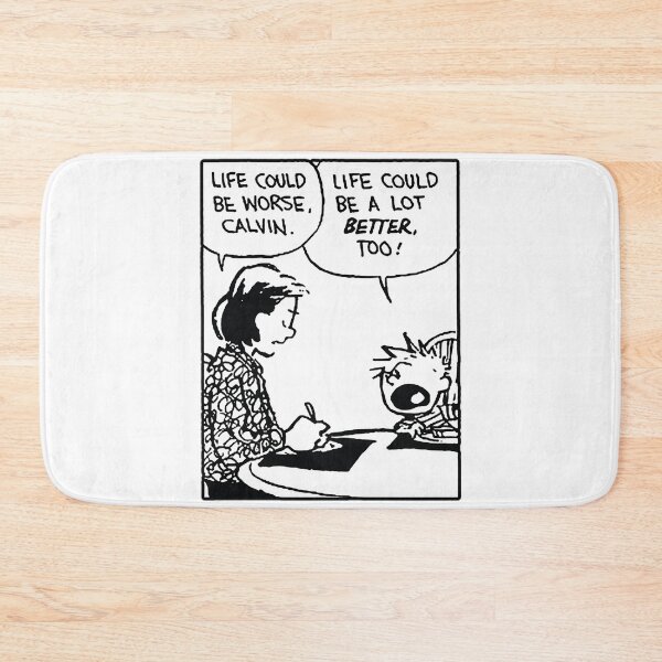 Item preview, Calvin And Hobbes T-Shirtlife could be a lot better (calvin and hobbes) designed and sold by NicolCarrum.