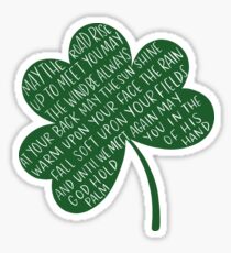 Irish Blessing Sticker