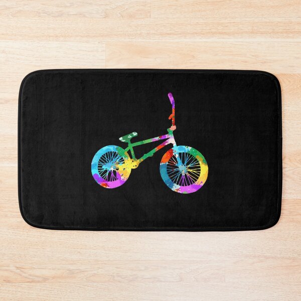 Item preview, Watercolor colorful bright BMX designed and sold by VickyCloset.
