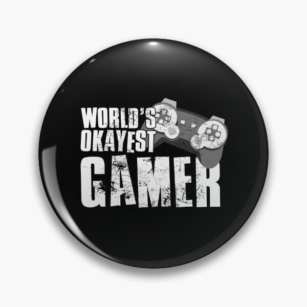 Item preview, Worlds Okayest Gamer, Gamer Gift Idea designed and sold by FNStuff.