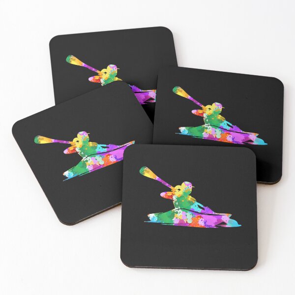 Item preview, Watercolor colorful bright Canoeing designed and sold by VickyCloset.