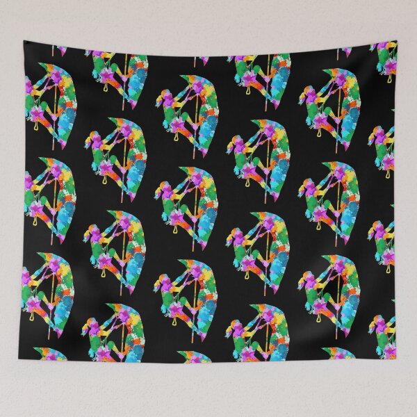 Item preview, Watercolor colorful bright Climbing designed and sold by VickyCloset.