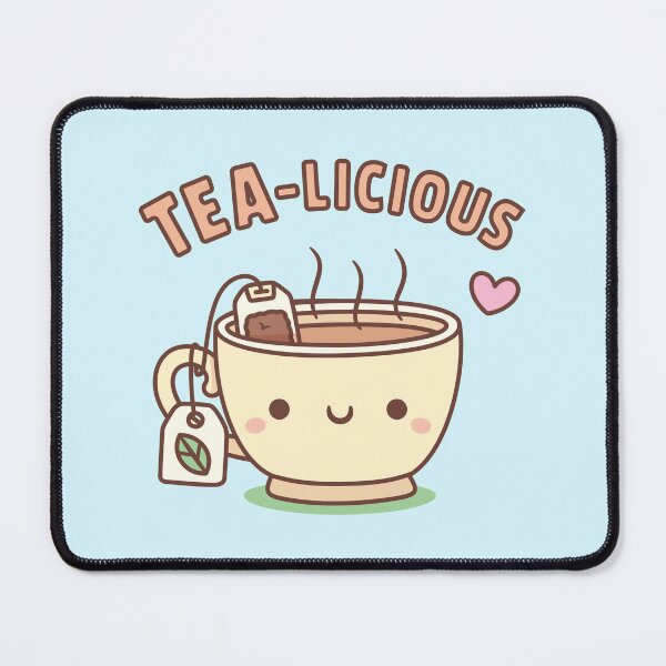 Item preview, Cute Teacup Tea-licious Funny Pun designed and sold by rustydoodle.