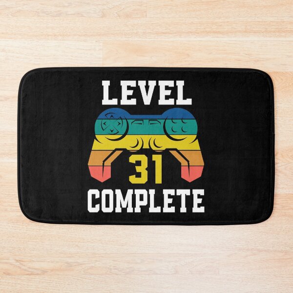 Item preview, Level 31 Complete, Retro Video Gamer 31st Birthday designed and sold by Fabvity.