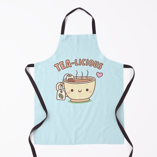 Item preview, Cute Teacup Tea-licious Funny Pun designed and sold by rustydoodle.